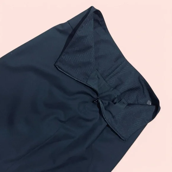 Black Midi Pencil Skirt 0 - Picture 7 of 7